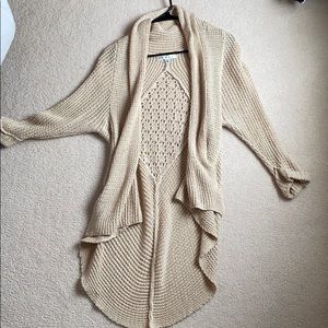 CAbi tan cardigan